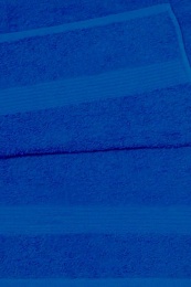 Полотенце махровое 50х90 бордюр №120 -пл. 350 гр/м²- (темно-синий, 619)