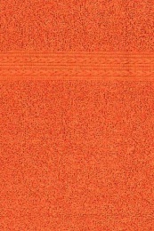 Полотенце махровое 50х90 "Оранжевый" (косичка)