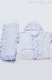 Набор белья для новорожденного Крещение (шитьё) на мальчика