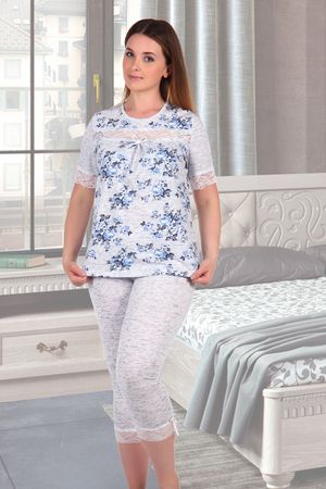 Пижама женская модель 2065 голубой