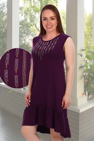 Платье женское модель 4183 фиолетовый