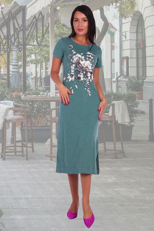 Платье женское модель 2515 зеленый