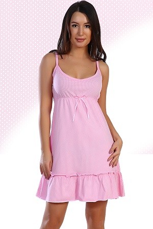 Сорочка женская модель Иринка розовый
