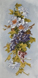 Картина 35х68 гобелен "Виноградная лоза"