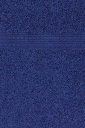 Полотенце махровое 70х140 "Синее" (косичка)
