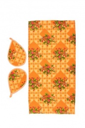 Кухонный набор №6 "Земляника"(оранжевый)