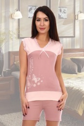 Пижама женская модель 2731 сухая роза