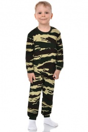 Пижама на мальчика П-2 "КМФ" (кулирка)