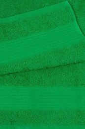 Полотенце махровое 70х140 бордюр №120-пл. 350гр/м²- (классический-зеленый, 523)