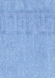 Полотенце махровое 40х70 "Голубое" гладкокрашеное