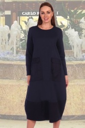 Платье женское модель Иллинойс темно-синий