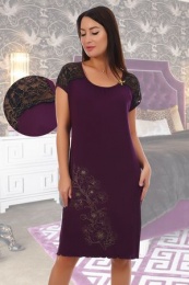 Сорочка женская модель 3568 фиолетовый
