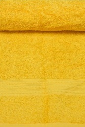 Полотенце махровое 40х70 "Жёлтое" (косичка)