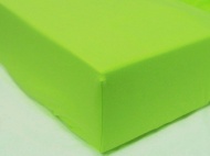 Простыня на резинке трикотажная 140х200 / оттенки зеленого