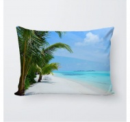 Подушка декоративная с 3D рисунком "Любимый Пляж"