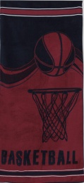 Полотенце махровое 70х140 "Баскетбол"