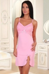 Сорочка женская модель 2213 розовый