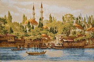 Картина 35х55 гобелен "Башни при мечети" (евро)