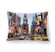 Подушка декоративная с 3D рисунком "Таймс Сквер"