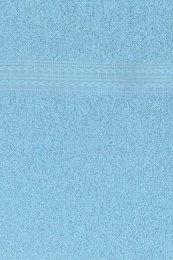 Полотенце махровое 70х140 "Светло-голубой" (косичка)