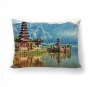 Подушка декоративная с 3D рисунком "Азиатский колорит"