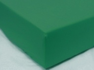 Простыня на резинке трикотажная 90х200 / оттенки темно-зеленого