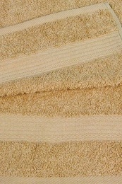 Полотенце махровое 35х60 Эконом - (светло-коричневый, 107)