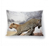 Подушка декоративная с 3D рисунком "Леопард"