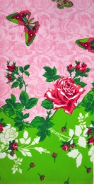 Полотенце вафельное "Розы"