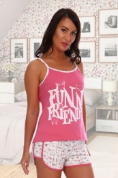 Пижама женская модель Монтана розовый