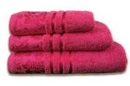 Набор махровых полотенец "PREMIUM"- 3 шт- 500 г/м² (теплый розовый, 202)