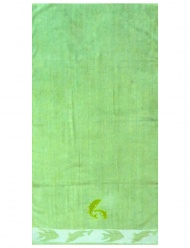 Полотенце махровое 70х140 ПБ-7 (зелень)