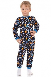 Пижама на мальчика "Космос" (футер)