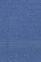Полотенце махровое 70х140 "Голубой" (косичка)