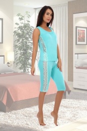 Пижама женская модель 2423 ментол