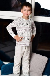 Пижама на мальчика "Долматинец" (кулирка)