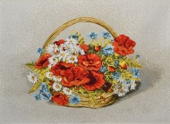 Картина 35х48 гобелен "Полевые цветы" (евро)