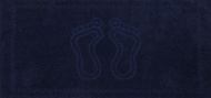 Полотенце 30х60 махровое "Ножки" (тёмно-синий, navy) вид 88