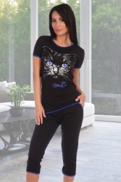 Пижама женская модель Рокси синий