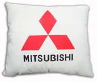 Автомобильная подушка 30 х 30 см "MITSUBISHI"