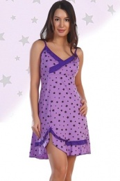 Сорочка женская модель Забава фиолетовый