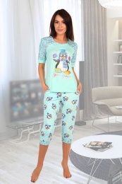 Пижама женская модель 3509 ментол
