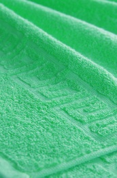 Полотенце махровое 50х90 "Светло-зеленый" гладкокрашеное