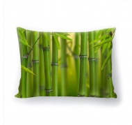 Подушка декоративная с 3D рисунком "Зеленое царство"