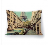 Подушка декоративная с 3D рисунком "Улочки Парижа"