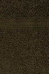 Полотенце махровое 70х140 "Темно-оливковый" (косичка)