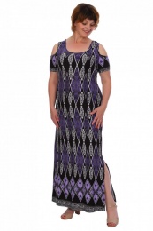Платье женское "Южанка" фиолетовый