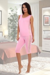 Пижама женская модель 2423 розовый