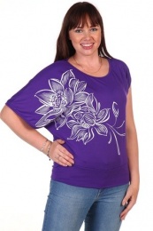 Блузка женская модель 249 фиолетовый