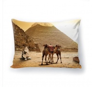 Подушка декоративная с 3D рисунком "Пирамиды Египта"